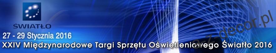 Logo targów światło - edycja styczeń 2016