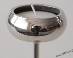 Metalowy świecznik na T-light